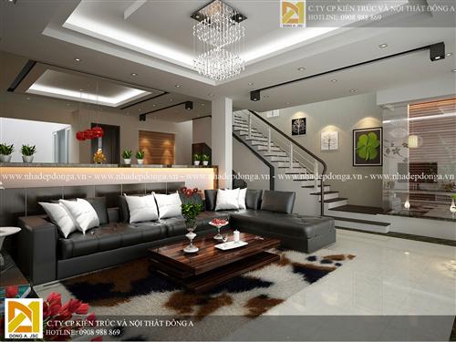 Thiết kế nội thất không gian sang trọng chị Nhung NTNP - 405
