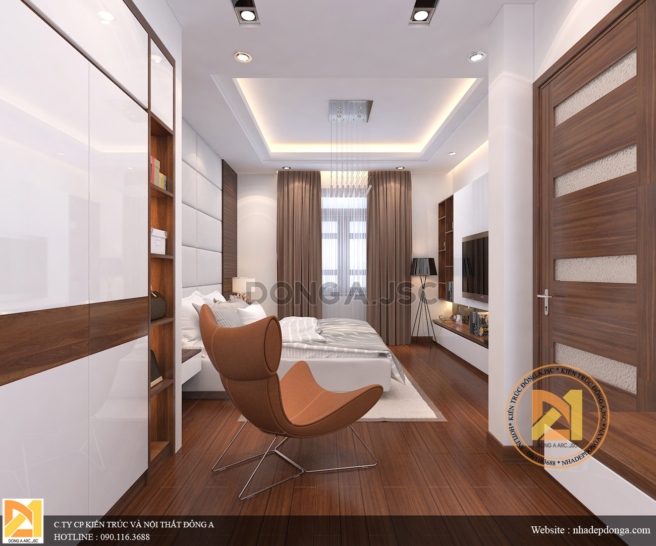 Thiết kế nội thất phòng ngủ chung cư Thiết kế nội thất phòng ngủ chung cư