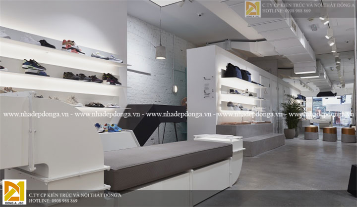 Thiết kế nội thất cửa hàng