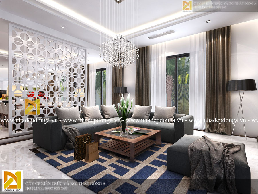 Thiết kế nội thất biệt thự