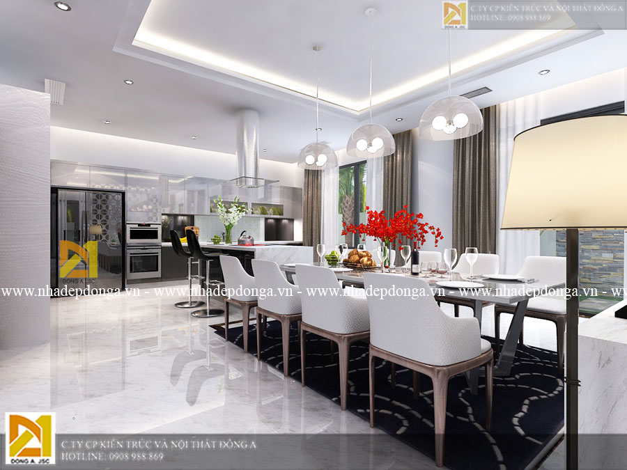 Thiết kế nội thất biệt thự