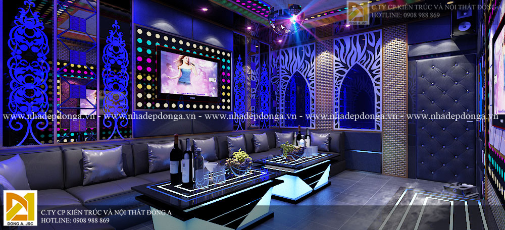 Thiết kế phòng karaoke đẹp
