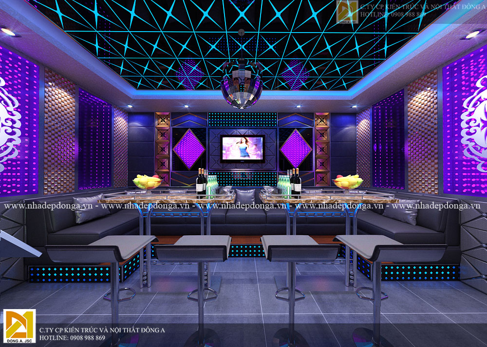 Thiết kế phòng karaoke đẹp